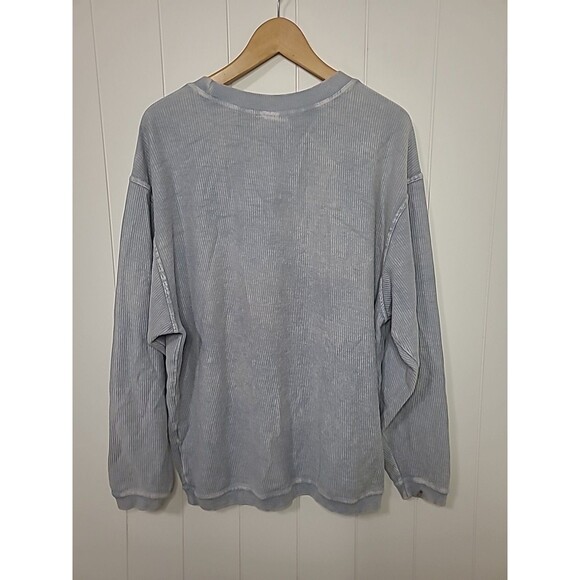 Chicka-d University of Pittsburgh Sweatshirt Top Womens Size Medium Gray Blue - Picture 4 of 8